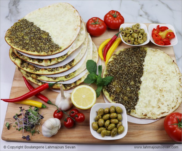 Pizza Zaatar & fromage